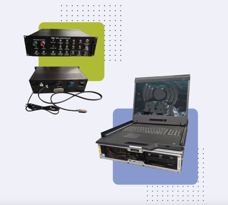 Power amplifier HLF Power amplified for Hydroacoustic's new generation HLF.